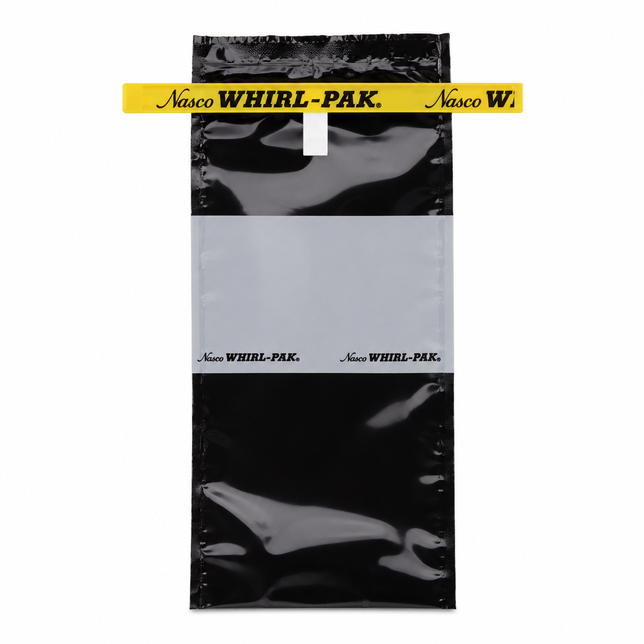 BOLSA WHIRL-PAK 4OZ (118ML) NEGRA 7.5X18.5 CM C/500 PZAS. NASCO