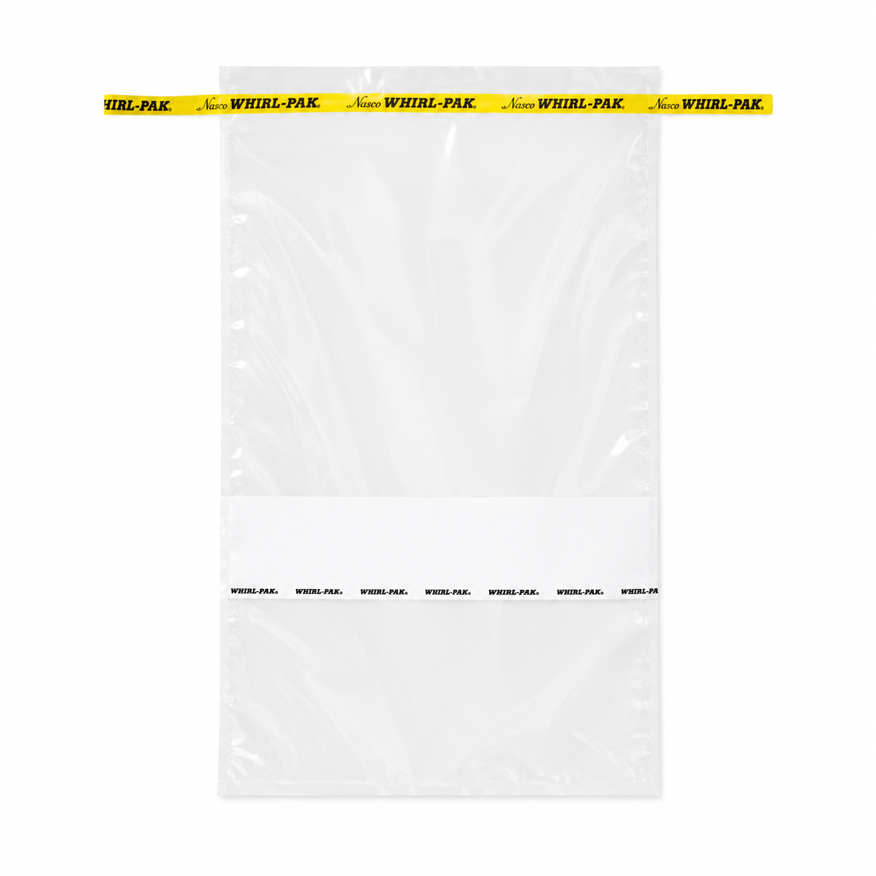 BOLSA WHIRL-PAK 92OZ (2721 ML) 25.4X38 CM C/AREA P/ESCRITURA ALAMBRE PLANO C/250 PZAS. NASCO