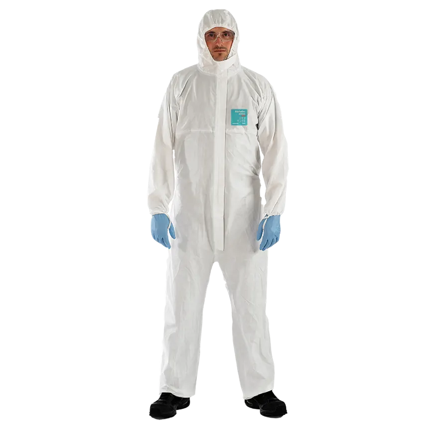 ALPHATEC 682000TSPLUS TAPED HOODED SOCK COVERALL SIZE XL