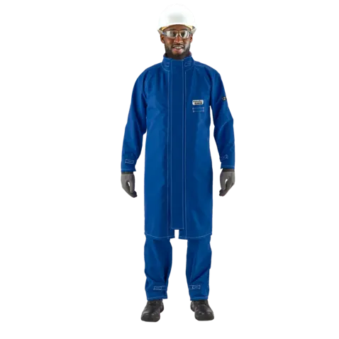 ALPHATEC 66671 COAT BLUE NOMEX SIZE M