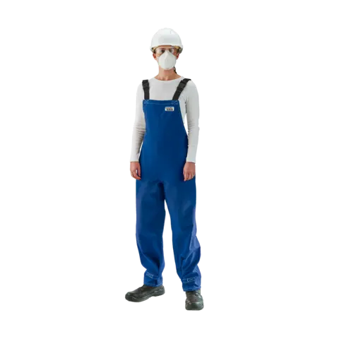ALPHATEC 66672 BIB OVERALL BLUE NOMEX SIZE S