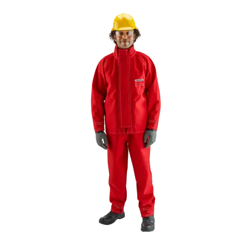 ALPHATEC 66660 JACKET RED POLY SIZE M