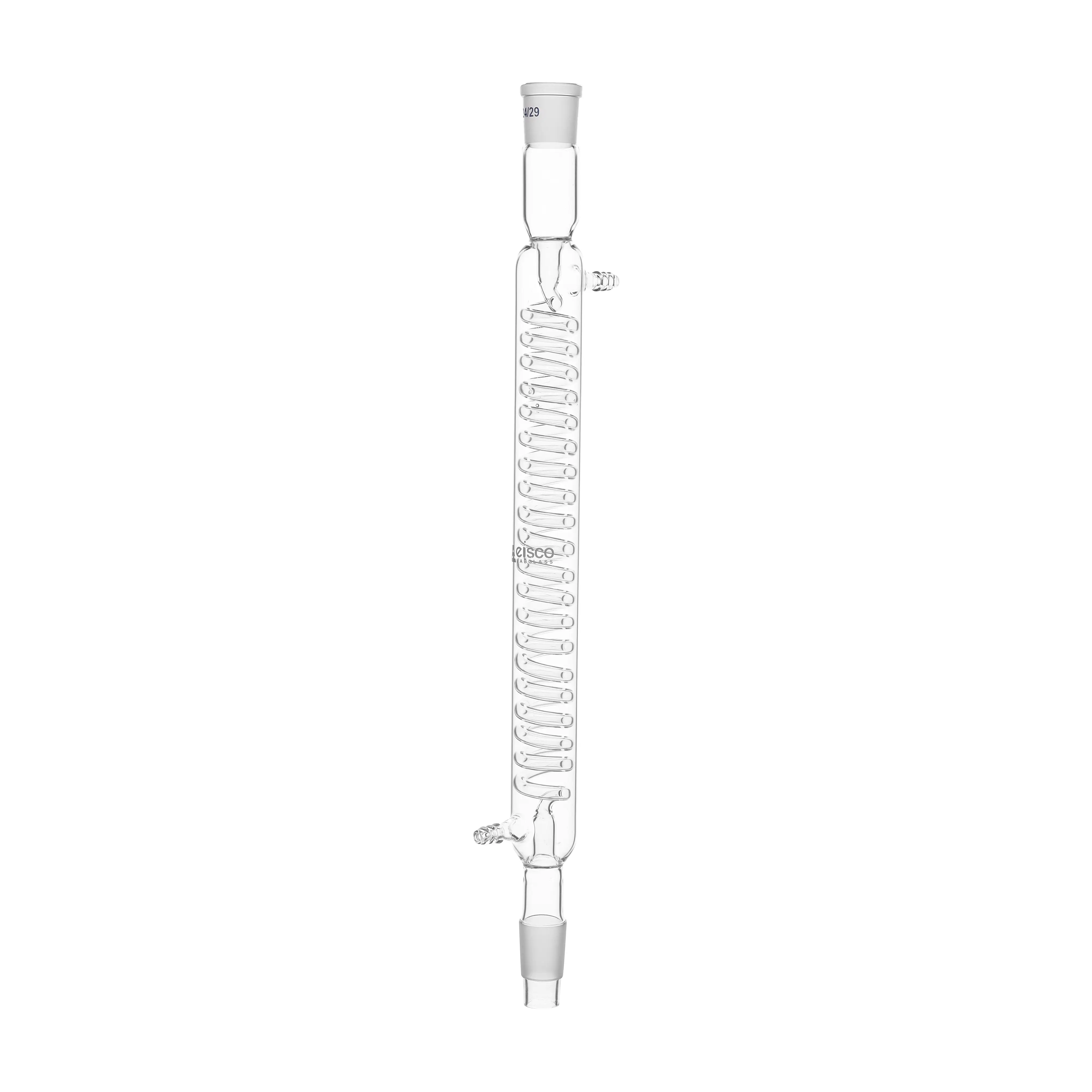 Condenser - Graham, Socket size 14/23 & Cone size 14/23, Effective length 16cm. With Plastic Connector
