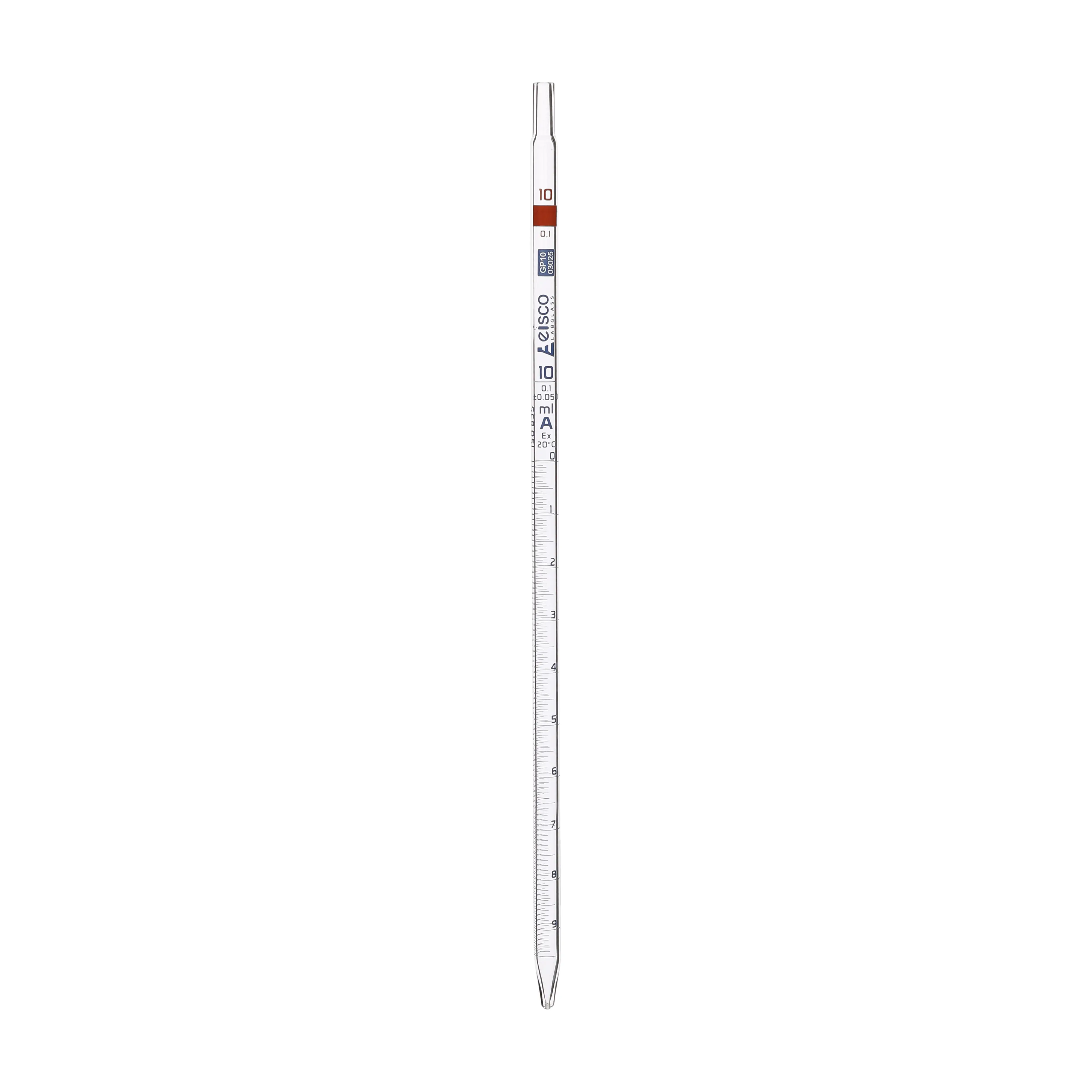 Pipette Serological class 'A' with individual work certificate, 2.0ml, Yellow, Blue Printing