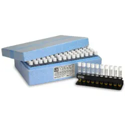 Viales de digestión para DQO, rango bajo, paquete de 150 Rango de medición: 3 - 150 mg/L DQO Hach