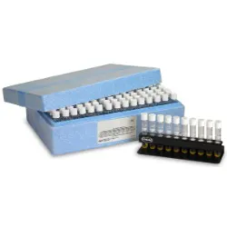 Viales de digestión para DQO, rango alto, paquete de 150 Rango de medición: 20 - 1500 mg/L Hach