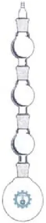 COLUMNA DE DESTILACION DE BULBOS KUGEIROHR