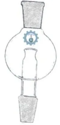 ADAPTADOR CON TRAMPA PARA ROTAVAPOR