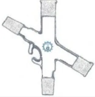ADAPTADOR FORMA “X” CON 2 JUNTAS HEMBRAS Y 2 MACHO
