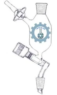 EMBUDO DE ADICCION CON LLAVE DE AGUJA CONTROL FINO