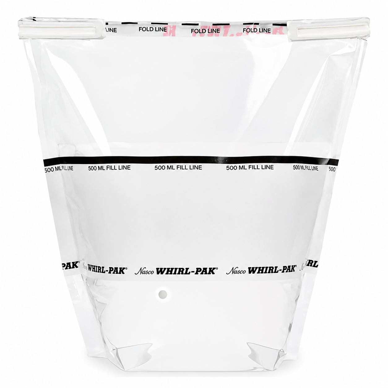 BOLSA WHIRL-PAK 17OZ (500ML) THIO-BAG STAND-UP 15X23CM C/100 PZAS. NASCO