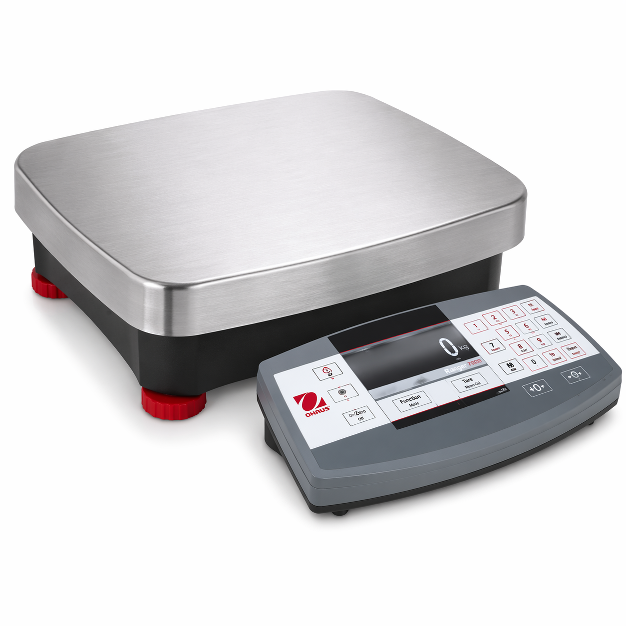 OHAUS Ranger™ 7000 Básculas compactas de primera línea, incluso para las aplicaciones industriales más complejas R71MD35 Capacidad máxima 35 kg Lectura mínima 0,5 g