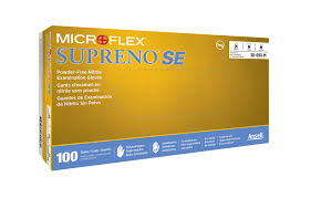 Ansell Guantes de nitrilo MICROFLEX™ Supreno™ Talla Grande (L) Caja Con 100pz